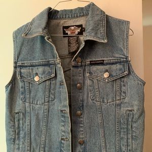 Harley Davidson Denim Vest